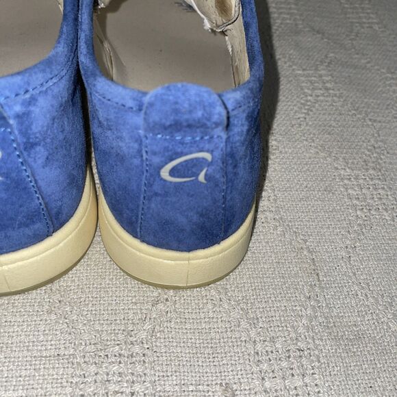 Aureus Men’s Casual Loafers Size 7 M Gray Blue Leather Athleisure Comfort main image 4